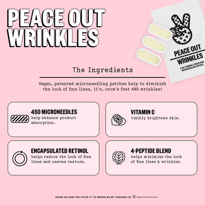 Peace Out Wrinkles